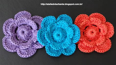 Como fazer uma bandana de flor de crochê